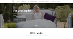 Desktop Screenshot of dbcreativity.com